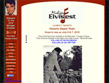 Tablet Screenshot of mielvisfest.com